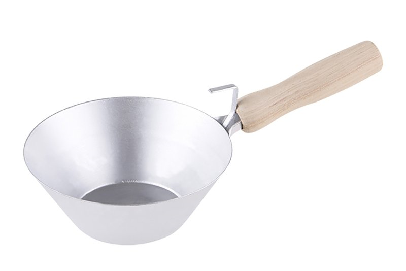 Festa Naběračka zednická ocel 160mm dřevěná ručka