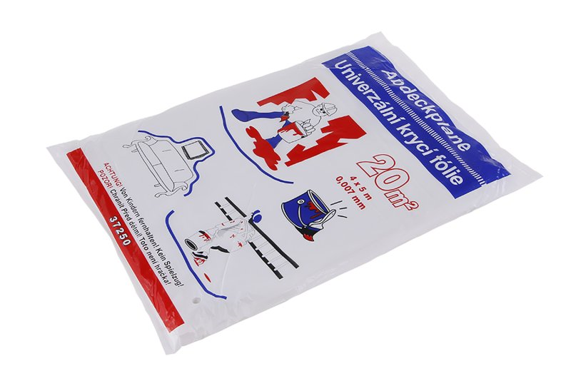 Fólie krycí univerzální 4x5 m 0.007 mm