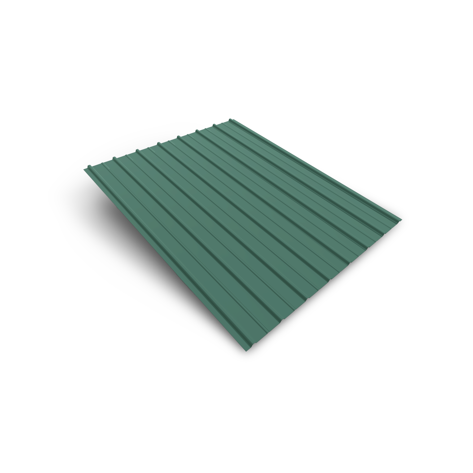 Smart cover solution Plech trapézový Smart CS H12 plus 906×2500×0,4 mm Zn 275 RAL 6005 zelený