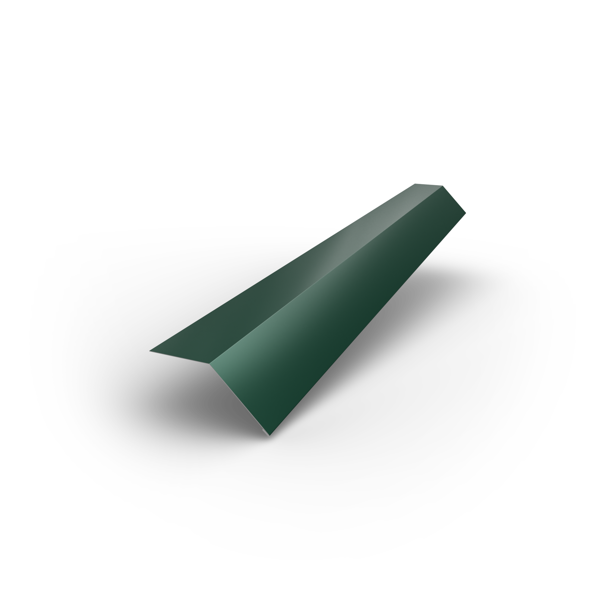 Smart cover solution Lišta okapní Smart CS H12 1000×0,4 mm Zn 275 lak RAL 6005 zelená