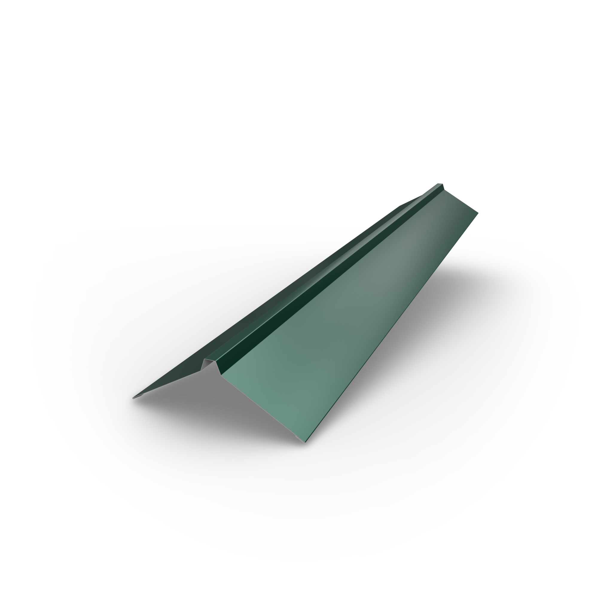 Smart cover solution Hřebenáč rovný Smart CS H12 1000×0,4 mm Zn 275 lak RAL 6005 zelený