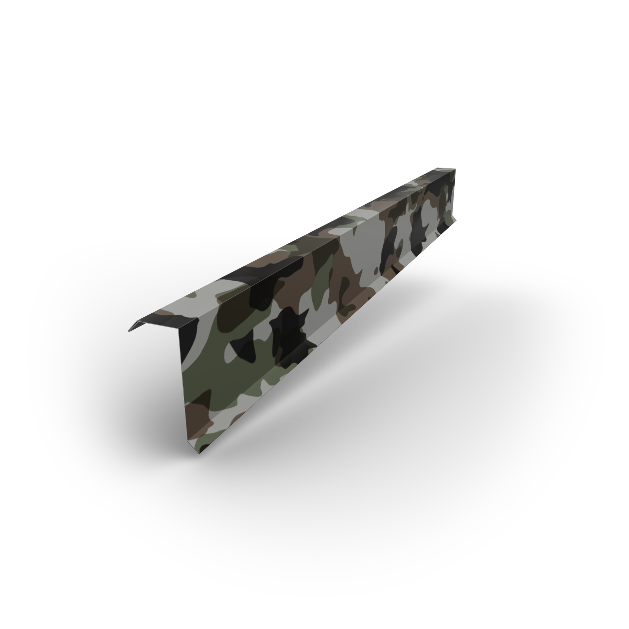 Smart cover solution Lišta závětrná Smart CS H12 1000×0,4 mm Zn 275 lak camouflage