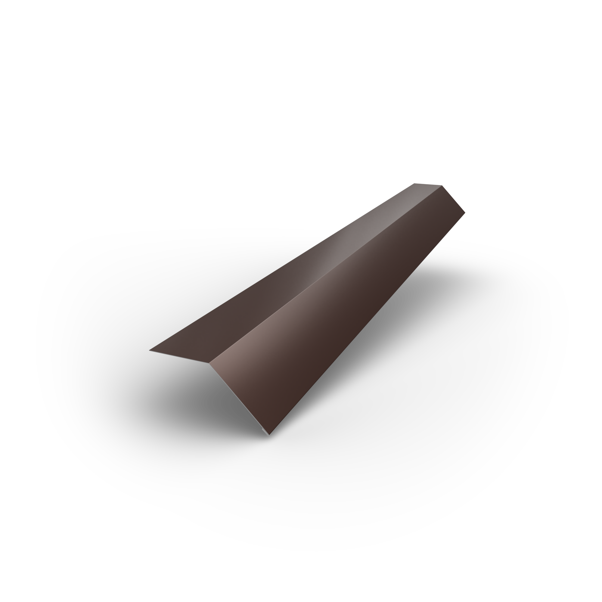 Smart cover solution Lišta okapní Smart CS H12 2000×0,4 mm Zn 275 lak RAL 8017 hnědá