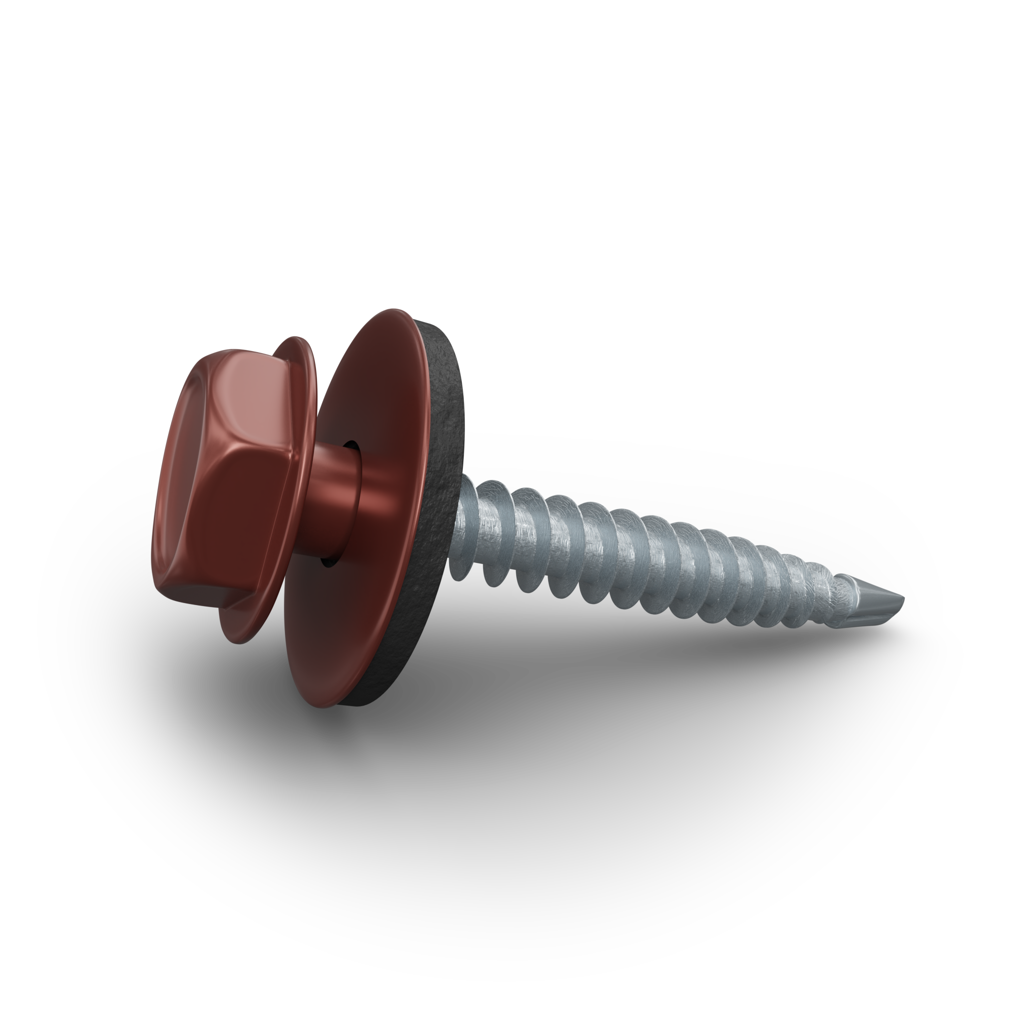 Smart cover solution Šroub samořezný Smart CS 4,8×35 mm RAL 3009 terakota [250 ks]