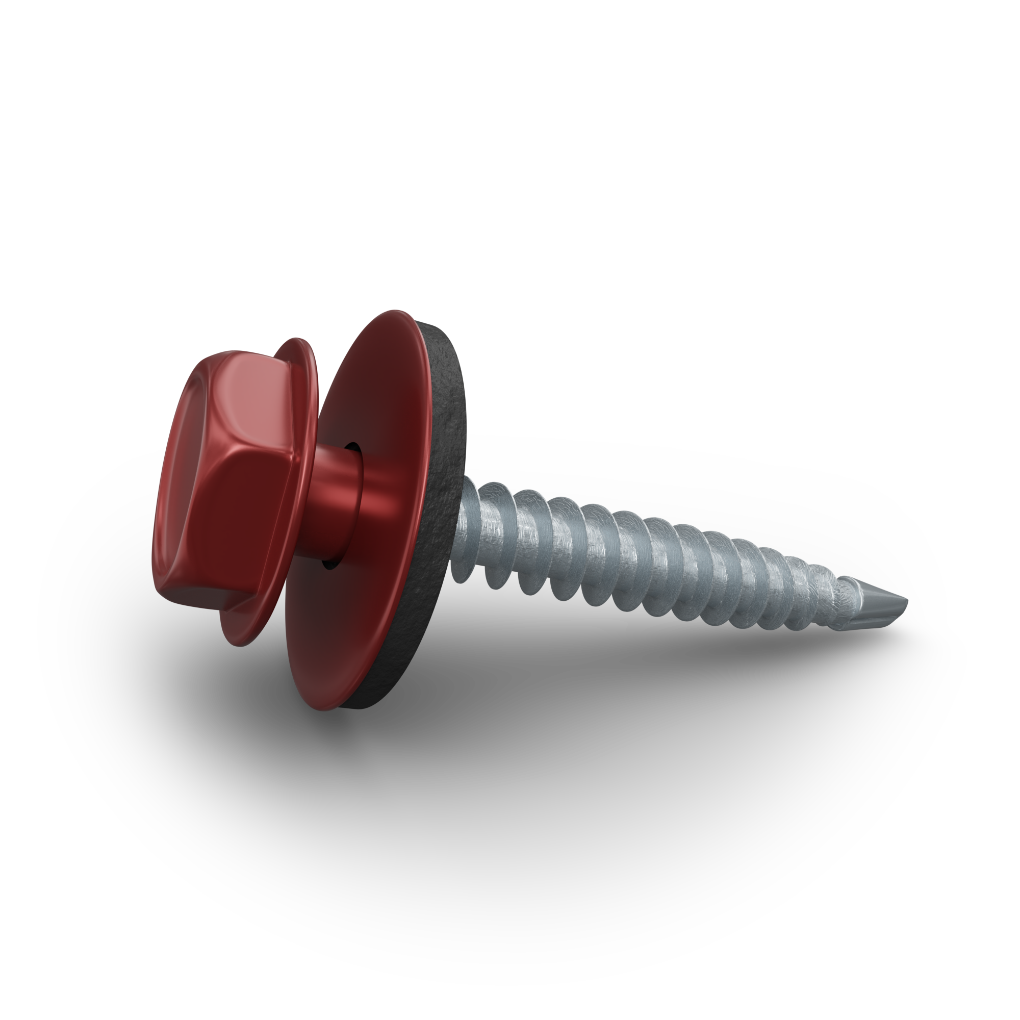 Smart cover solution Šroub samořezný Smart CS 4,8×35 mm RAL 3011 červený [50 ks]