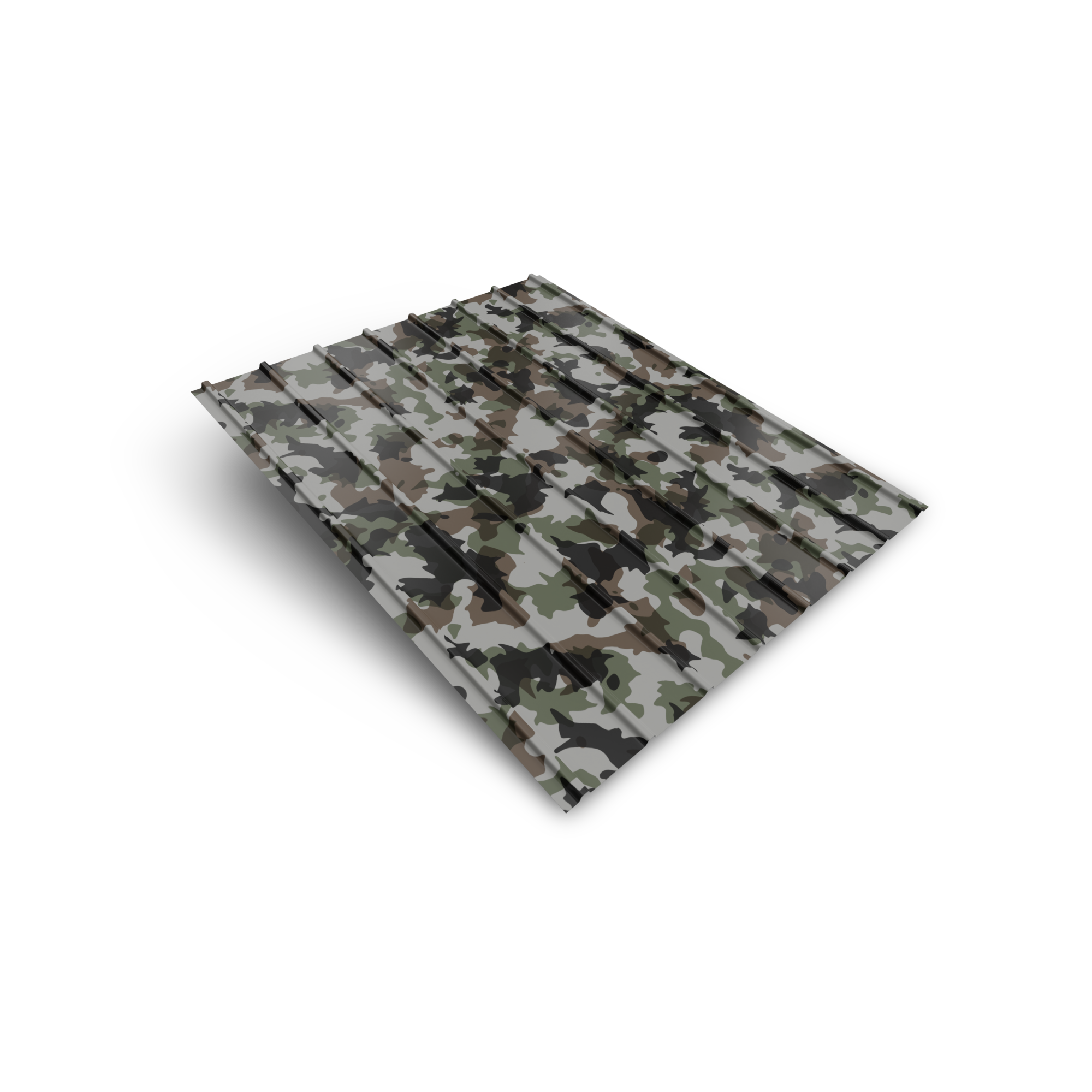 Smart cover solution Plech trapézový Smart CS H12 2500×910×0,4 mm Az 150 camouflage