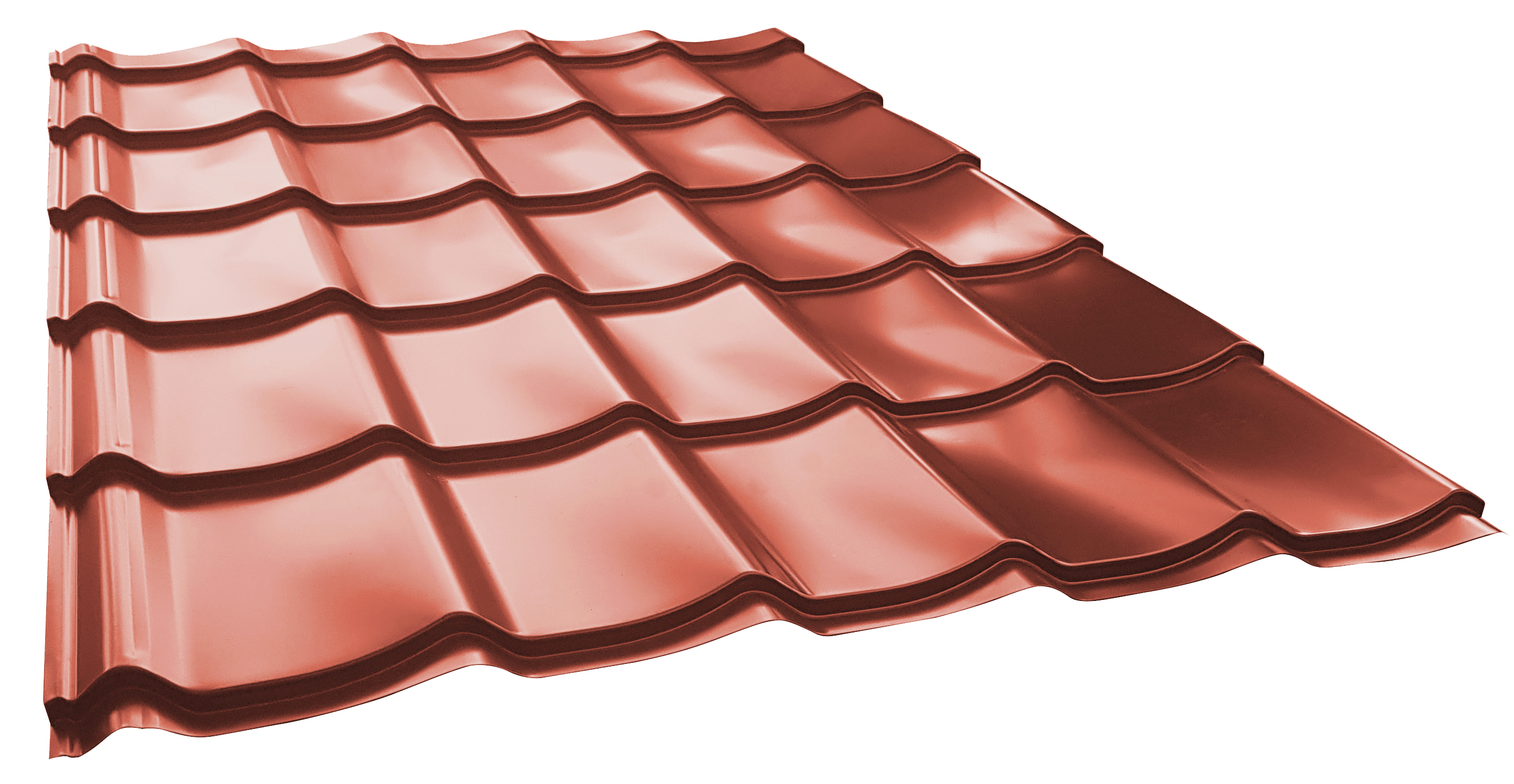 Smart cover solution Krytina ocelová Smart CS PRIMA 1215×1500×0,5 mm Zn 275 RAL 3009 terakota