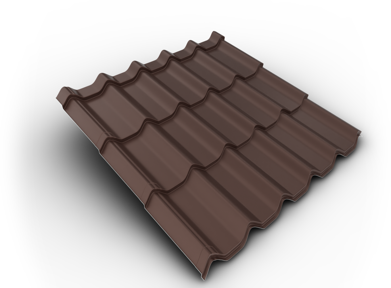 Belprofile Krytina velkoformátová Royal SunClear 350×1080×0,5 mm RAL 8017