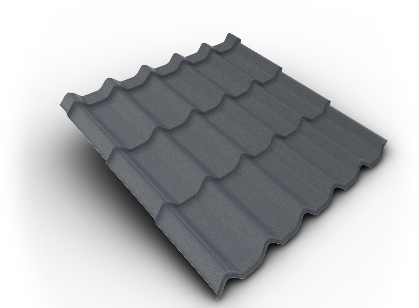 Belprofile Krytina velkoformátová Royal BigStone 350×1080×0,5 mm RAL 7024