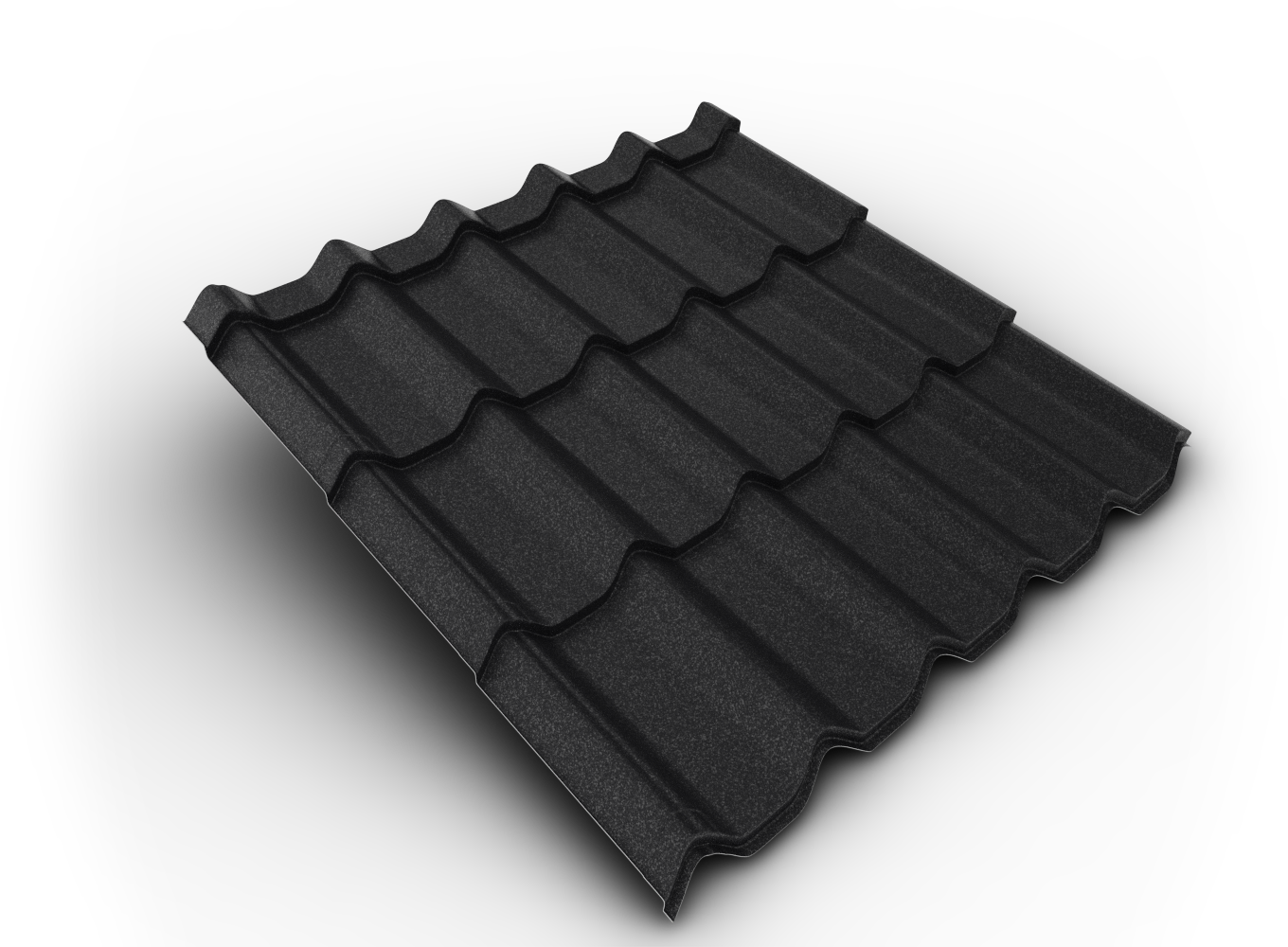 Belprofile Krytina velkoformátová Royal BigStone 350×1080×0,5 mm RAL 9005