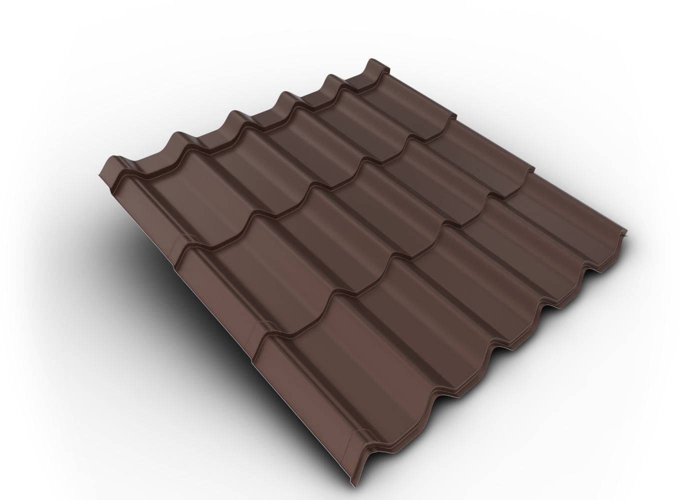 Belprofile Krytina velkoformátová Nordic SunClear 350×1080×0,5 mm RAL 8017