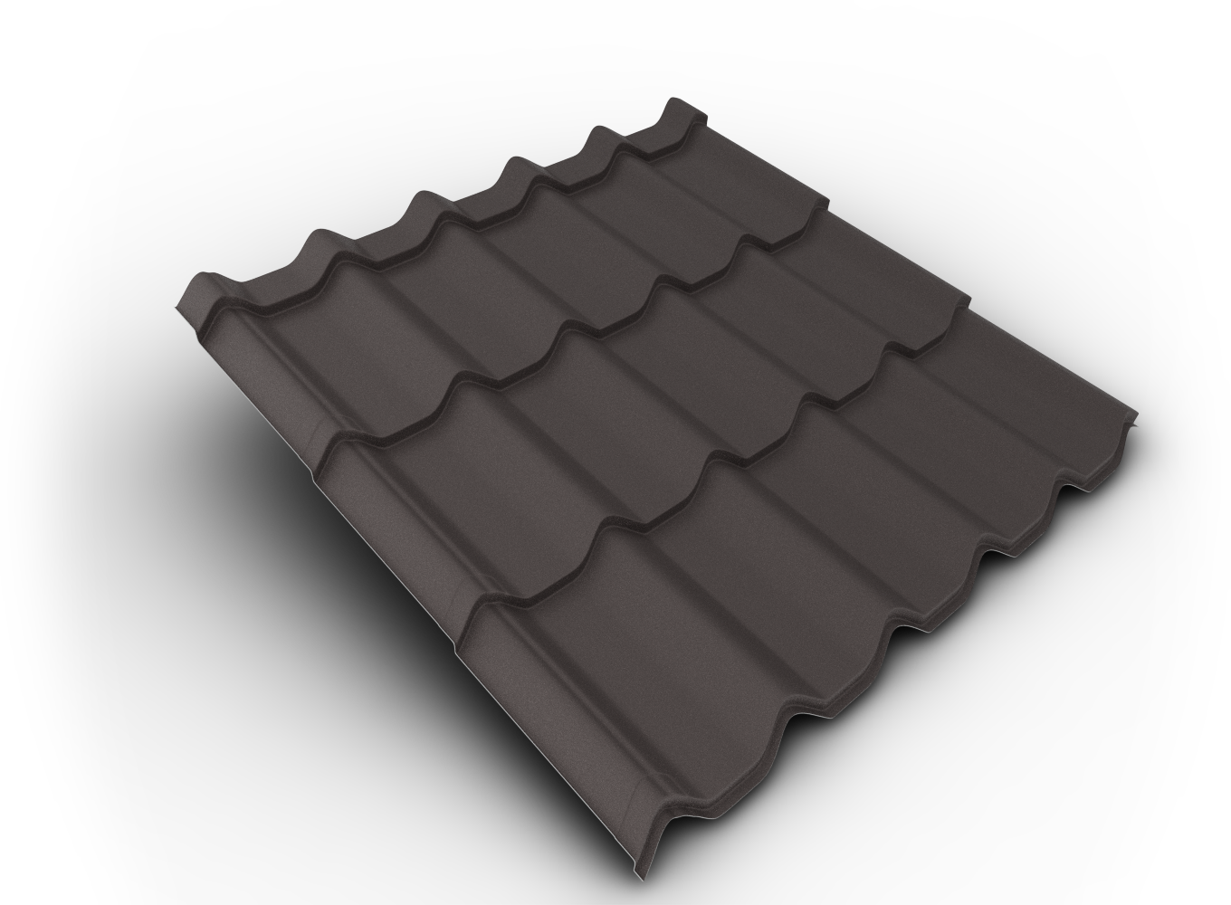 Belprofile Krytina velkoformátová Royal SandShape 350×1080×0,5 mm RAL 8019