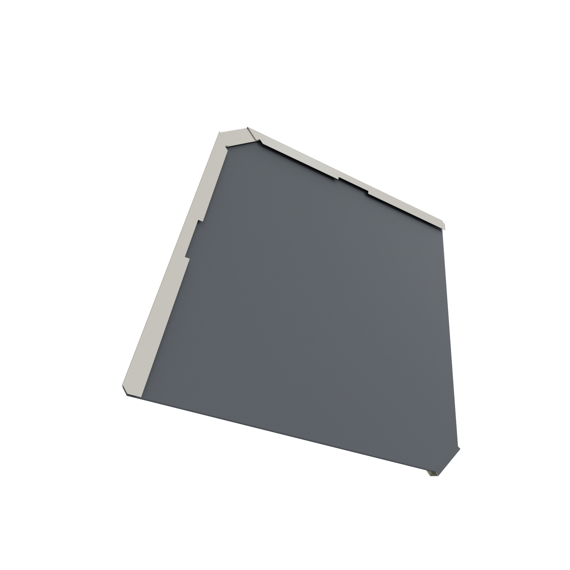 Belprofile Šablona základní Quadra SandShape 316×316×0,6 mm RAL 7024