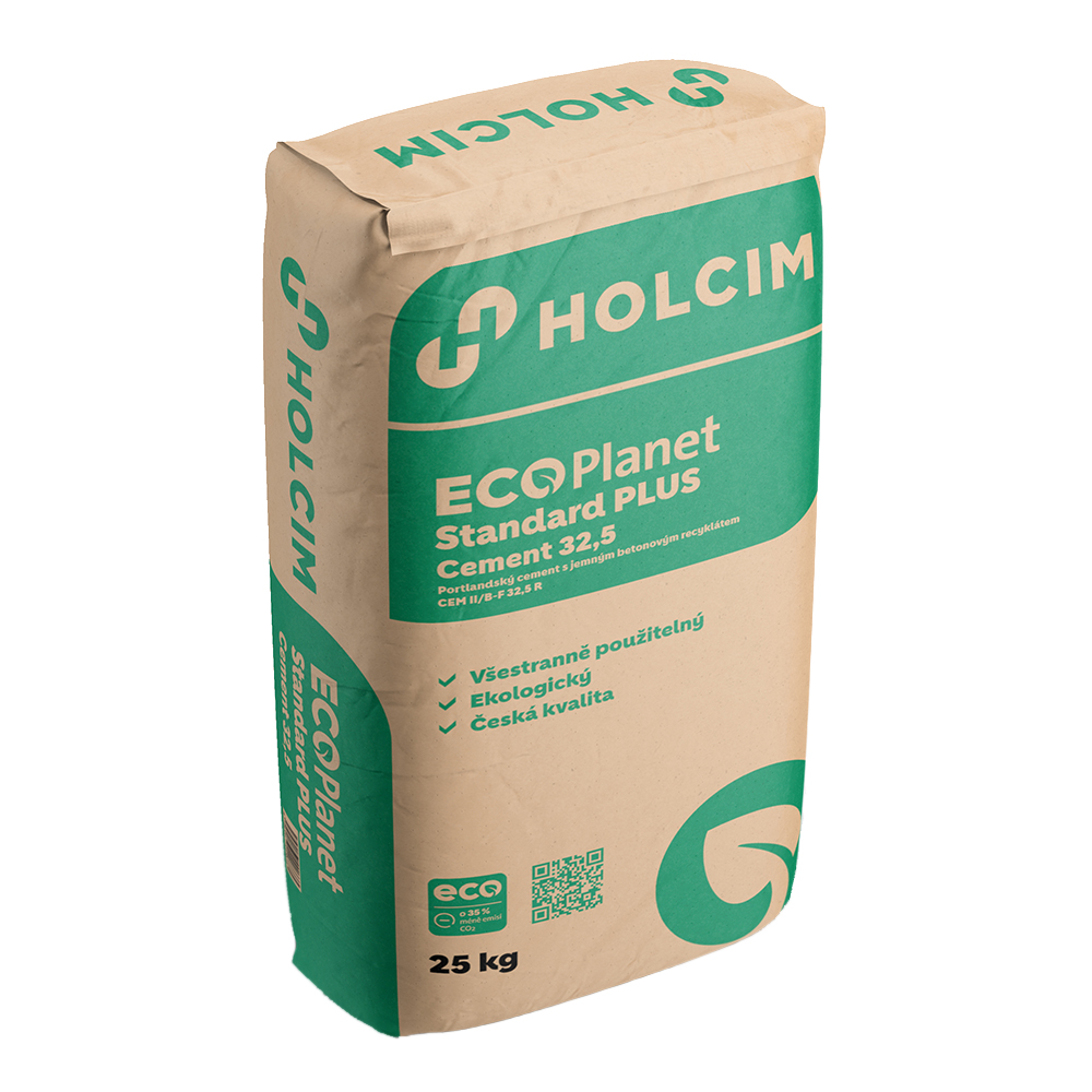 Holcim Cement Standard Plus CEM II/B-F 32,5 R (pal+fol) 25 kg