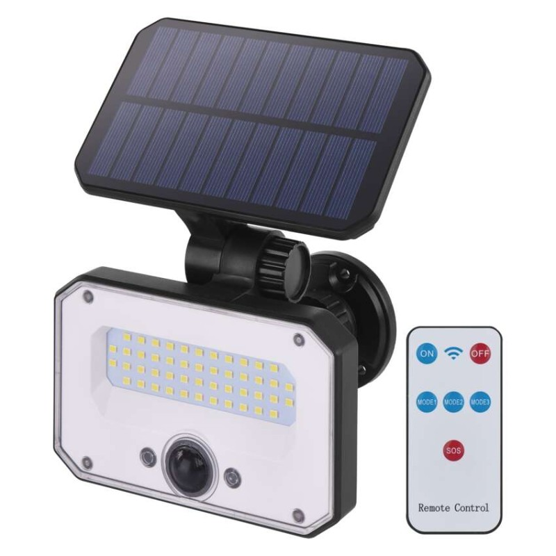 Reflektor solární EMOS Spilo LED / IP54 / 1 500 lm / černý