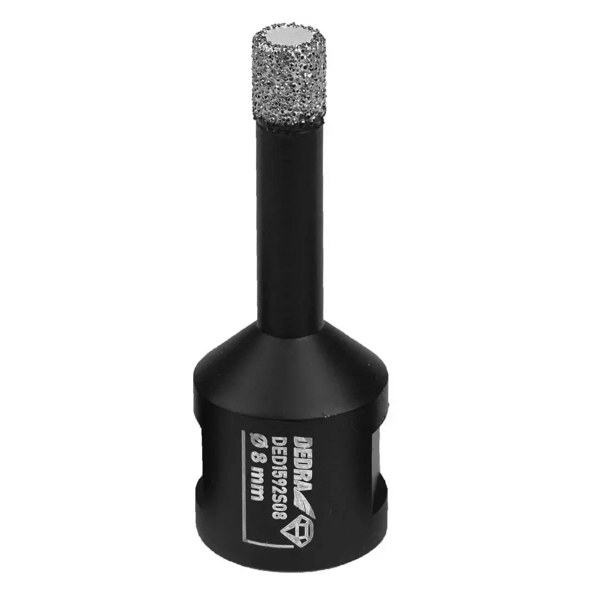 Dedra Korunka diamantová Vacuum brazed M14 | 8 mm černá