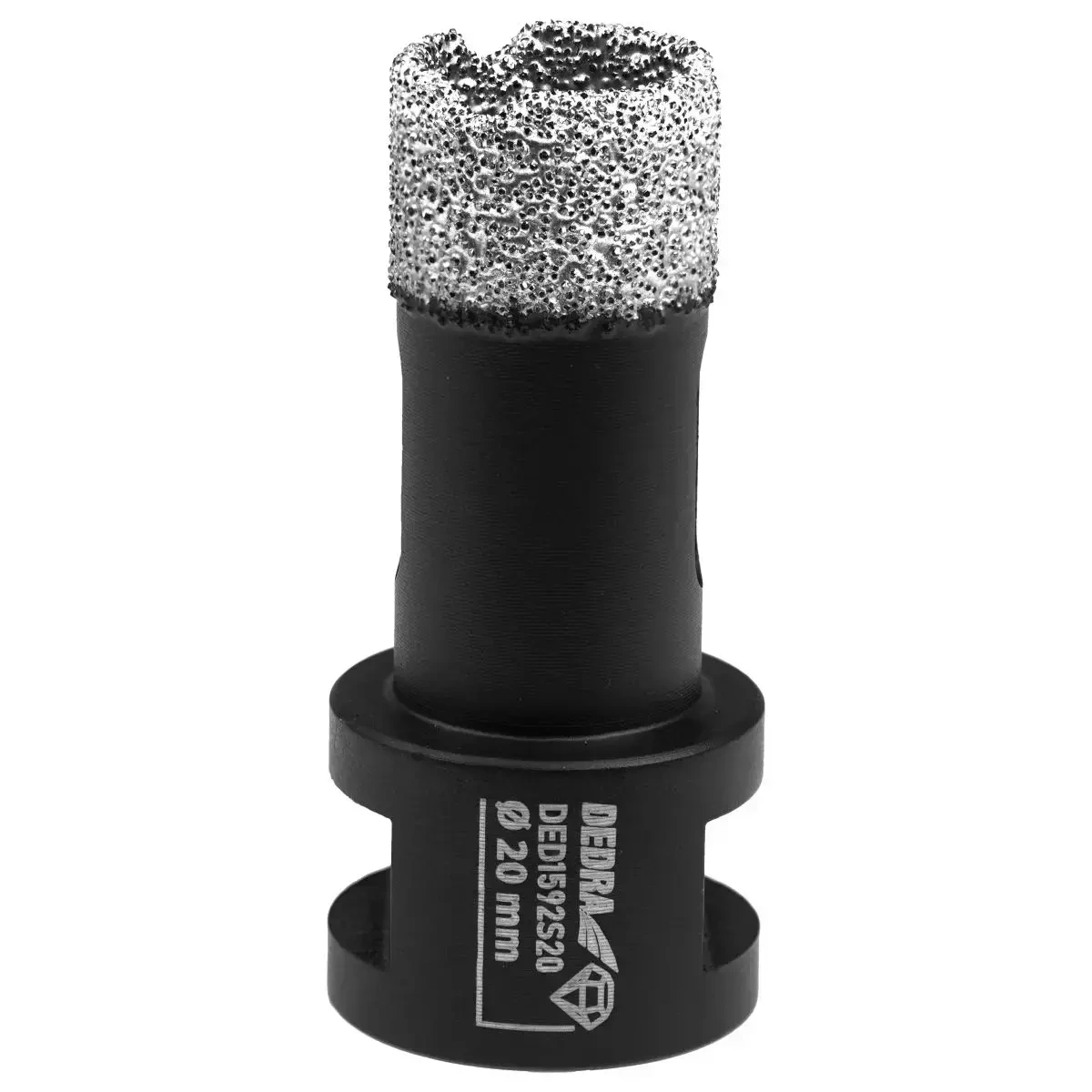 Dedra Korunka diamantová Vacuum brazed M14 | 20 mm černá