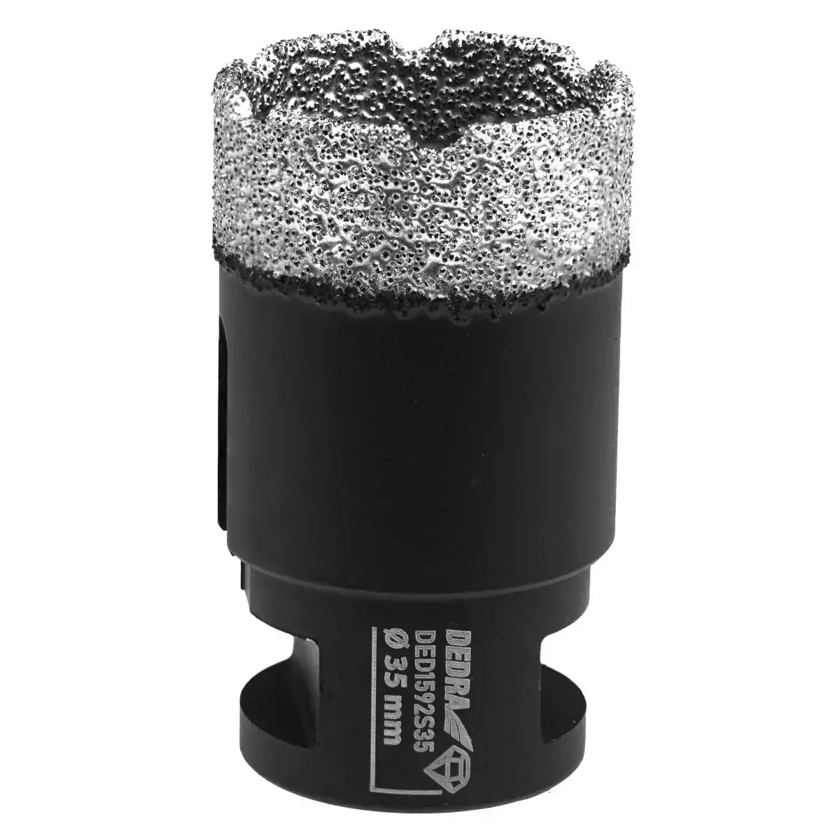 Dedra Korunka diamantová Vacuum brazed M14 | 35 mm černá