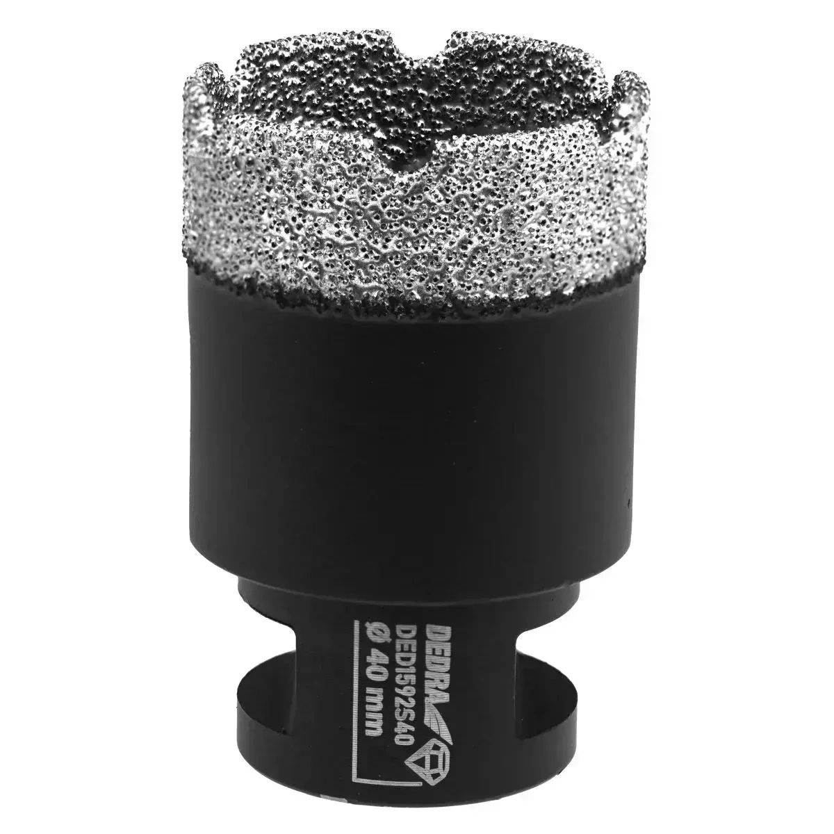 Dedra Korunka diamantová Vacuum brazed M14 | 40 mm černá