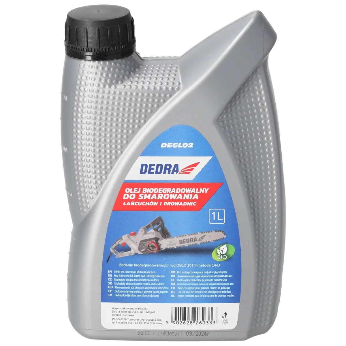 Dedra Olej pro mazání řetězů 1 l