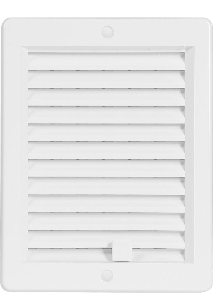 Haco Mřížka větrací 150×200 mm plastová s rámečkem a síťovinou bílá