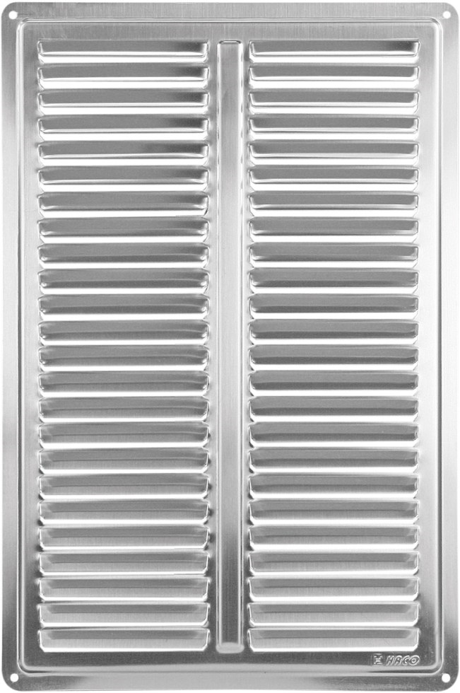 Haco Mřížka větrací 200×300 mm nerezová s krytkou