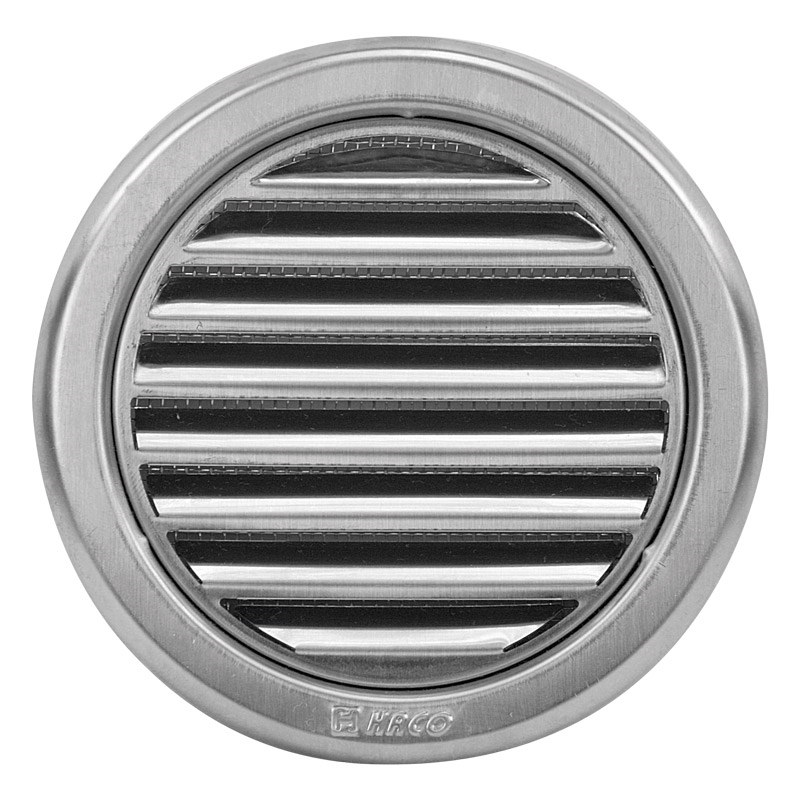 Haco Mřížka větrací kruhová 100 mm nerezová se síťovinou