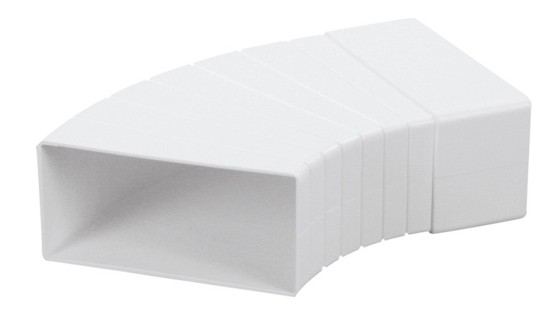 Haco Úhelník ventilační CKW 110×55 mm plastový