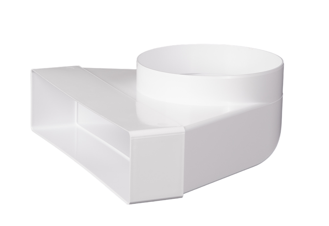 Haco Kus přechodový ventilační CKZ 125/220×55 mm plastový