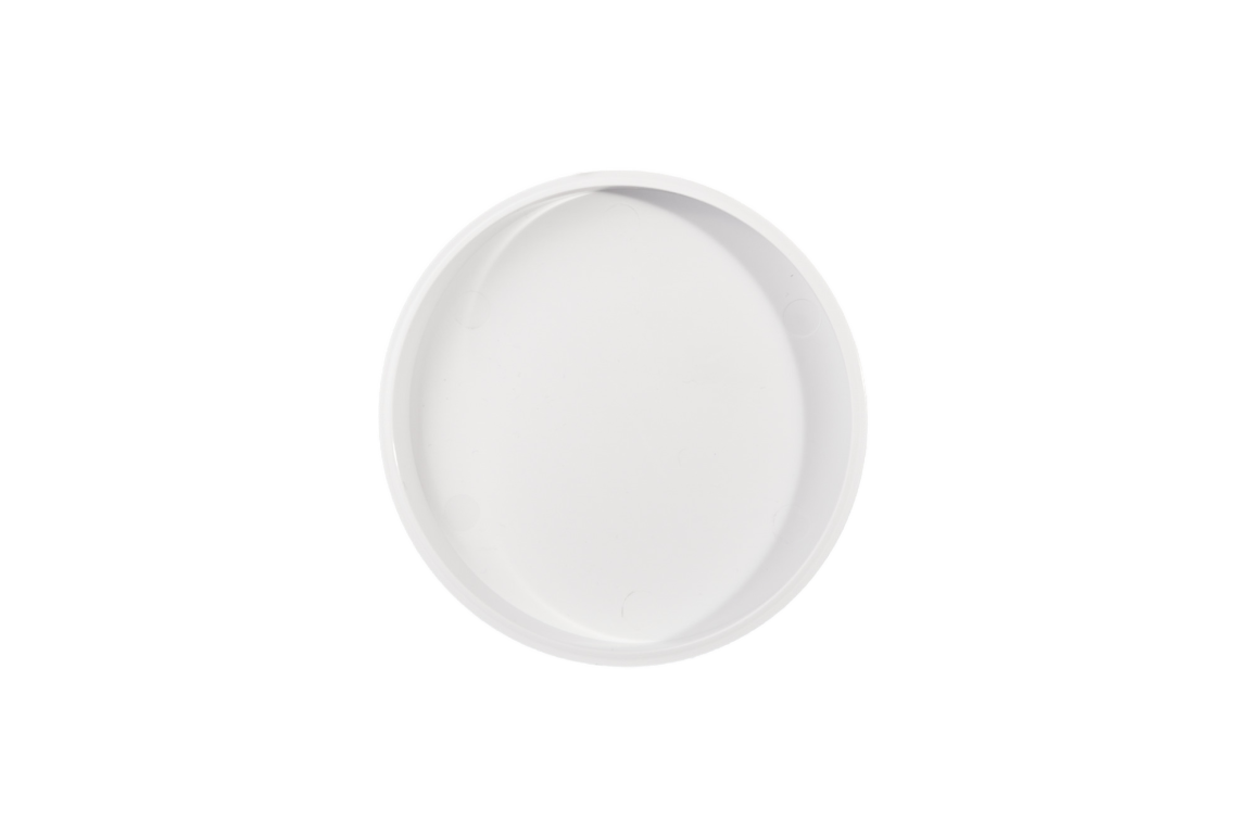 Haco Zátka ventilační 100 mm kulatá plastová bílá