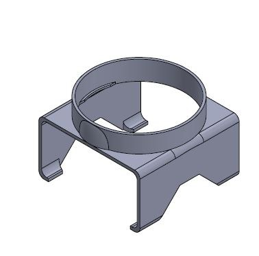 Haco Odbočka sedlová ventilační 110×55/100 mm přední přechod plastová