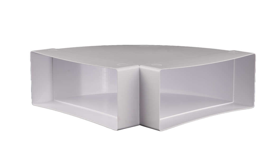 Haco Koleno vodorovné ventilační CKH 2×220×90 mm plastové