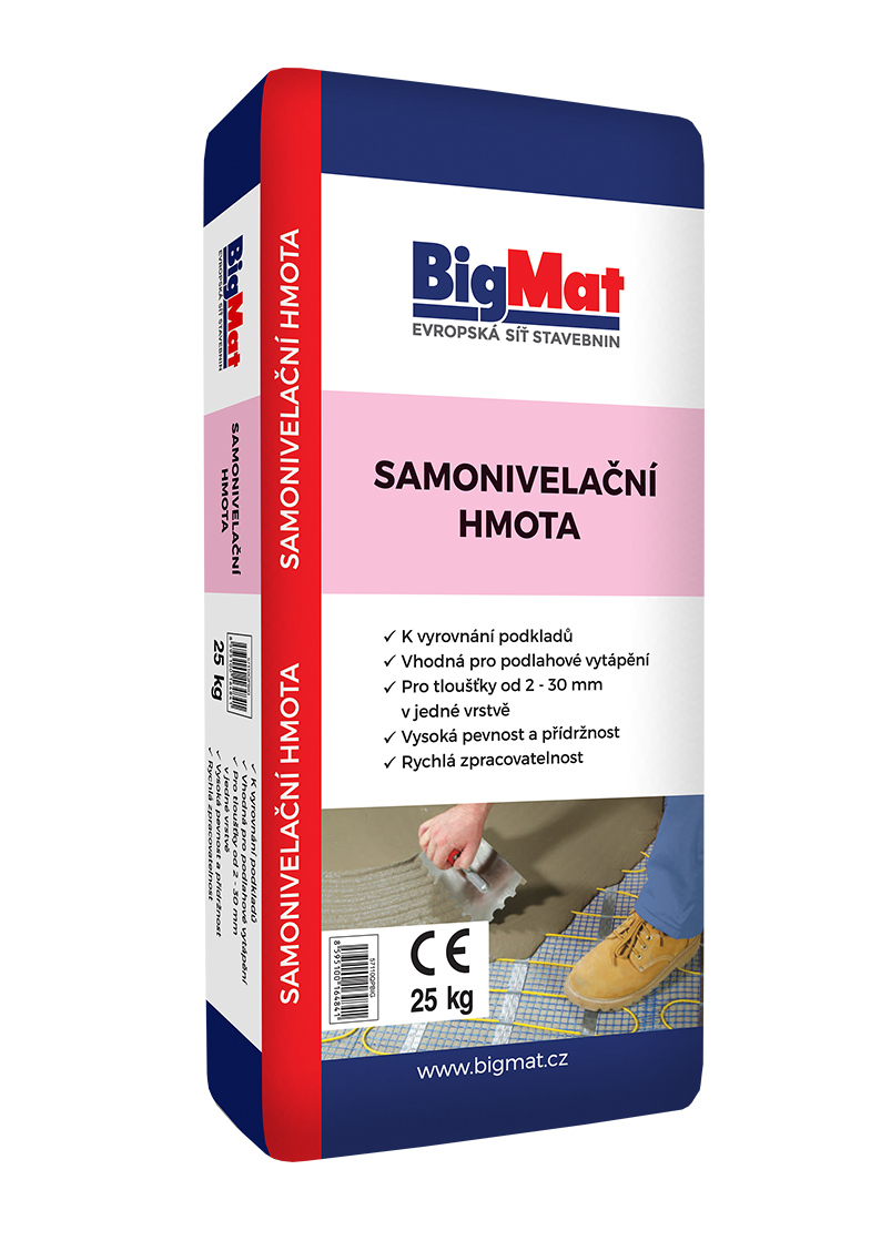 Hmota samonivelační BigMat 25 kg
