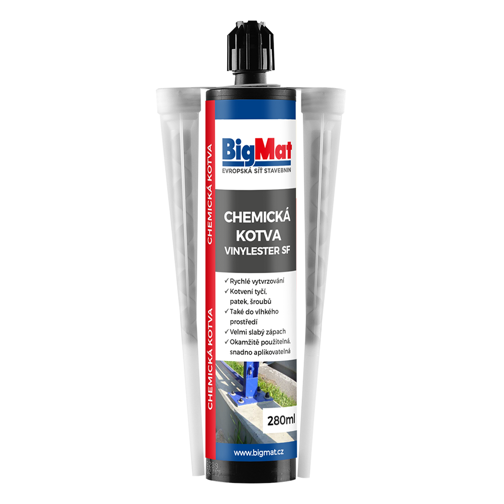 Kotva chemická Vinylester SF BigMat 280 ml