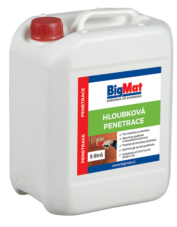 Penetrace hloubková BigMat 5 l