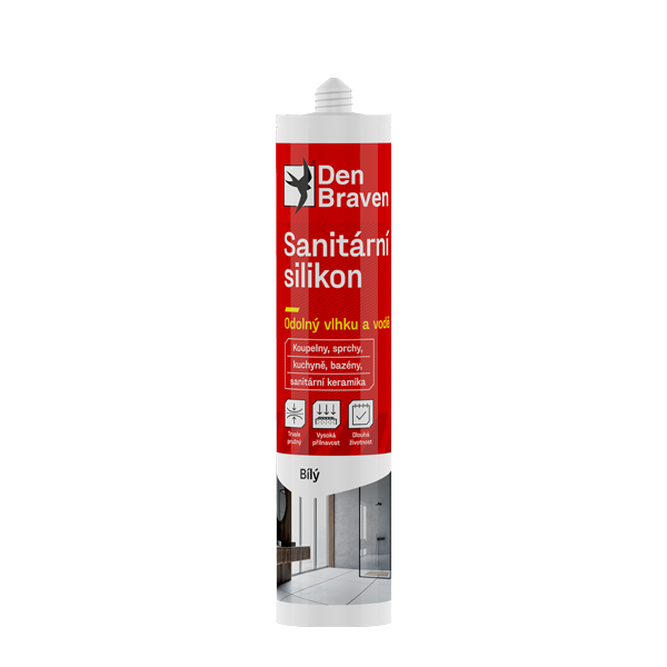 Silikon sanitární RL bílý 280 ml