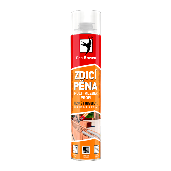DB:Pěna MULTIKLEBER pist.750ml PROFI