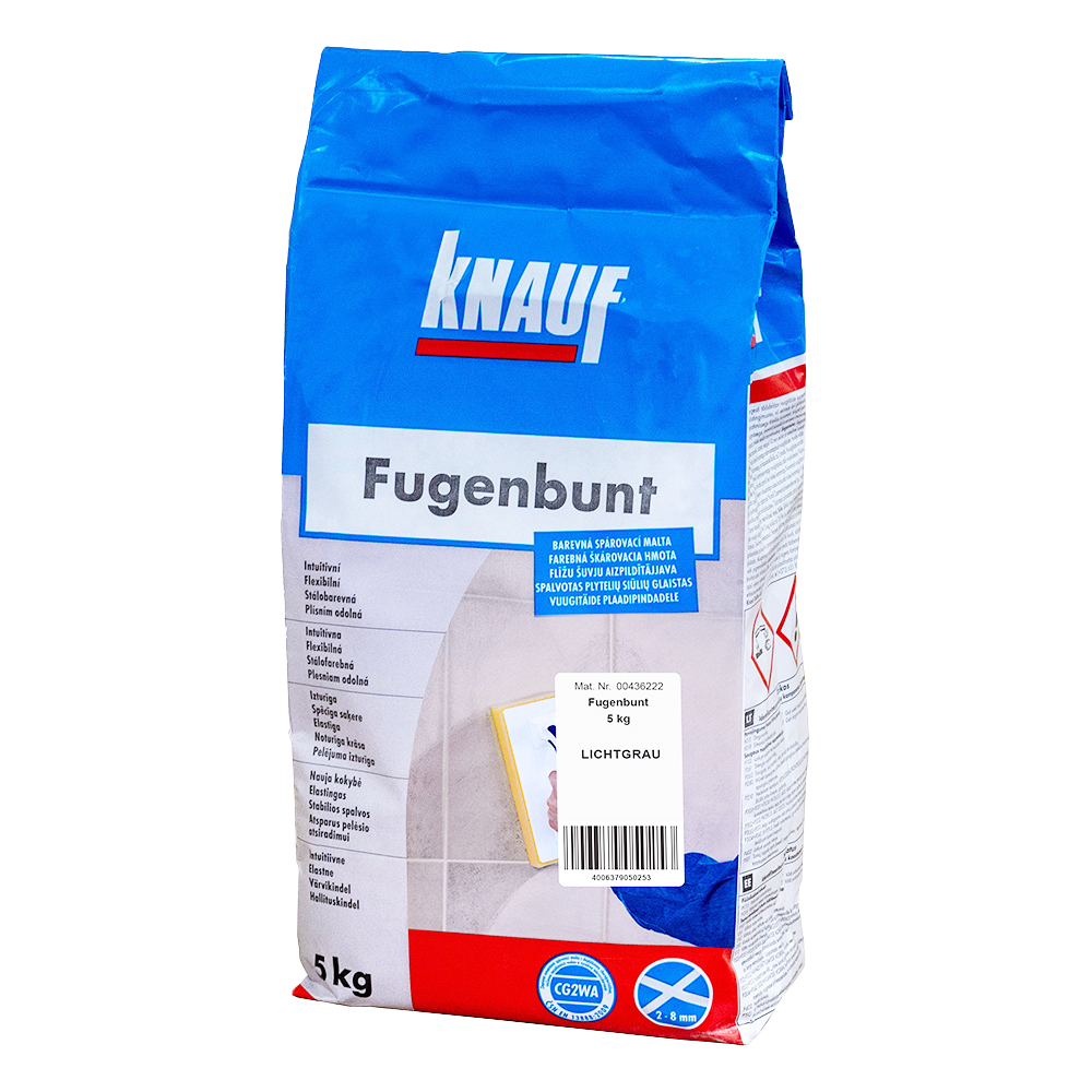Hmota spárovací Fugenbunt lichtgrau 5 kg