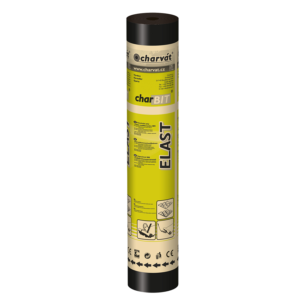 Charvát Pás asfaltový charBIT ELAST AL G S40 tl.4mm [7,5m2]