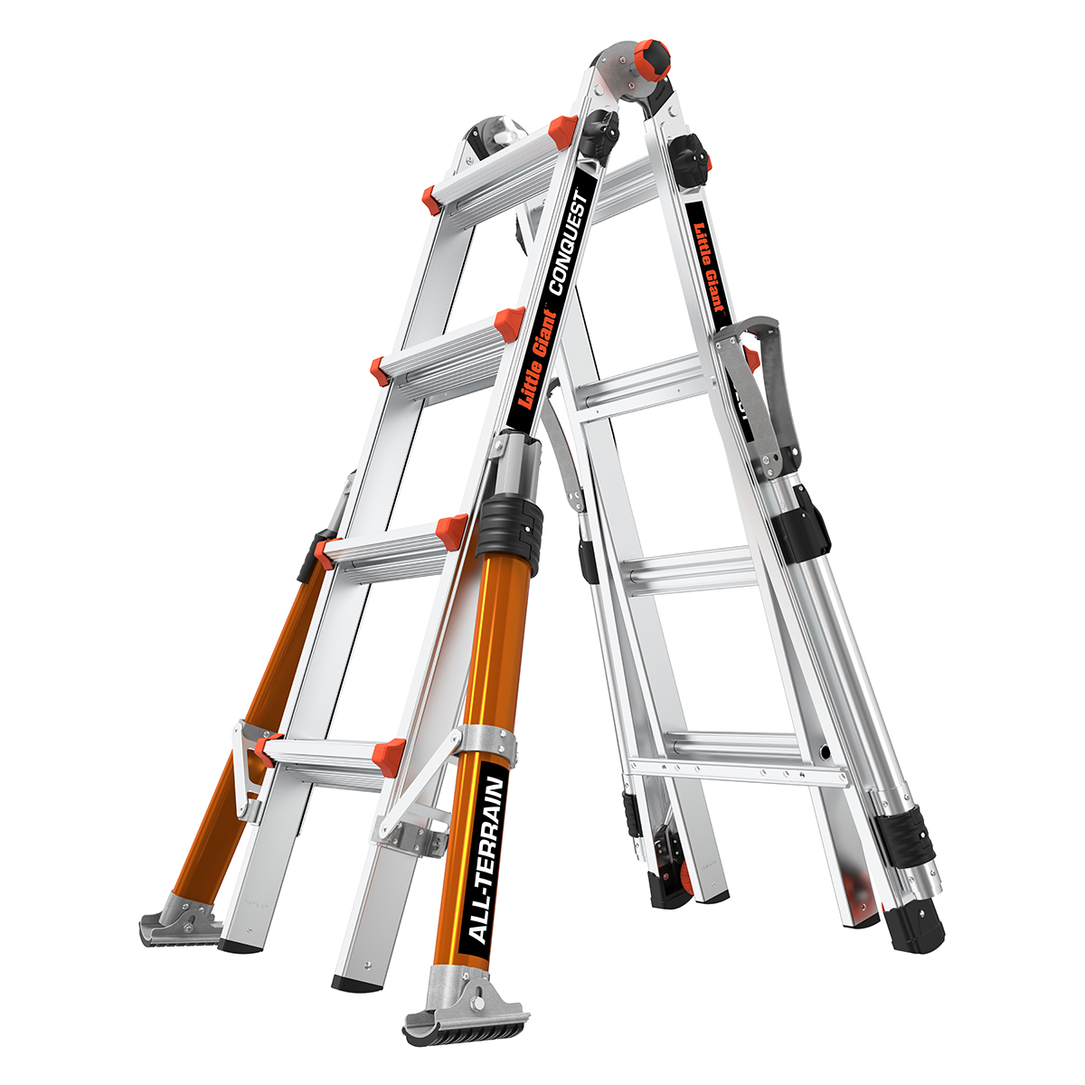 Little Giant Žebřík víceúčelový Conquest PRO All Terrain 17 až 7 pozic