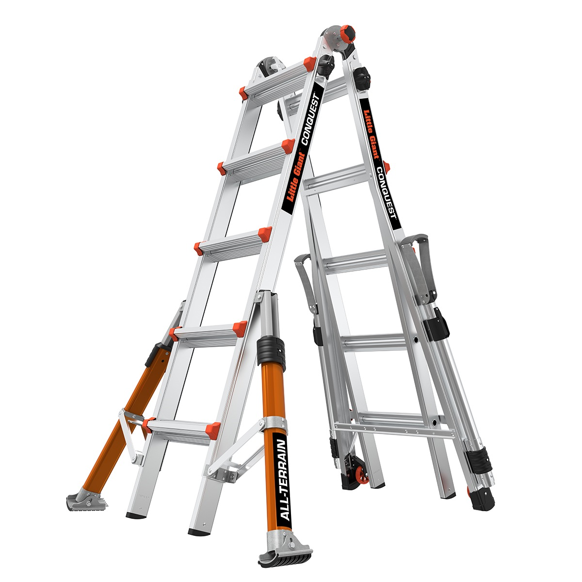 Little Giant Žebřík víceúčelový Conquest PRO All Terrain 22 až 7 pozic