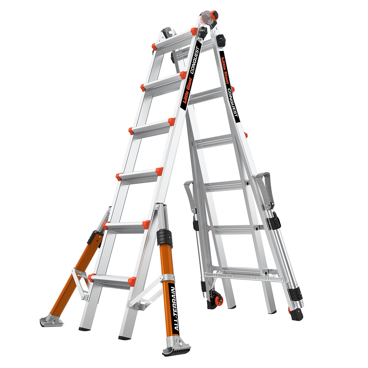 Little Giant Žebřík víceúčelový Conquest PRO All Terrain 26 až 7 pozic