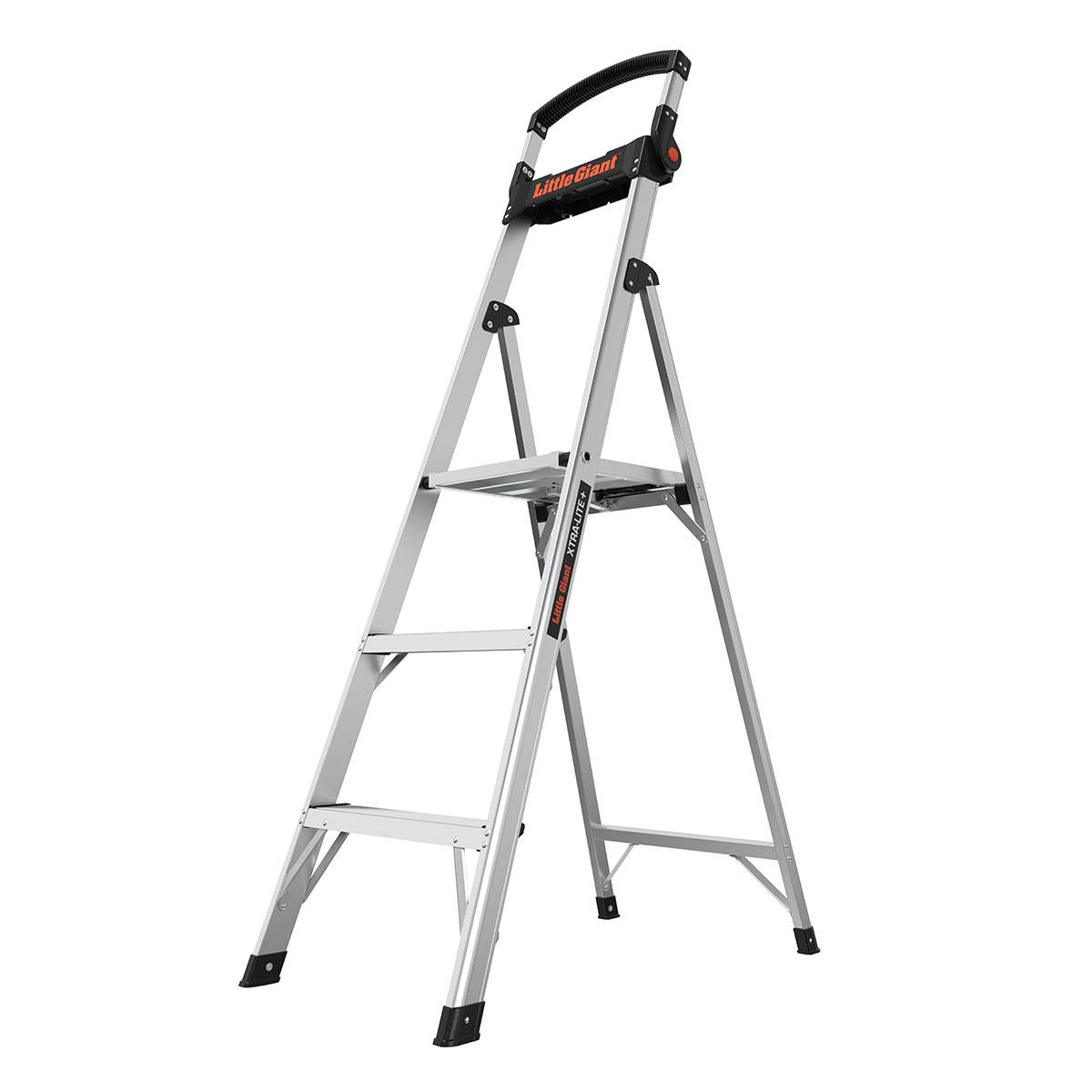 Little Giant Žebřík schůdkový Xtra-Lite Plus 5 s unikátním organizérem