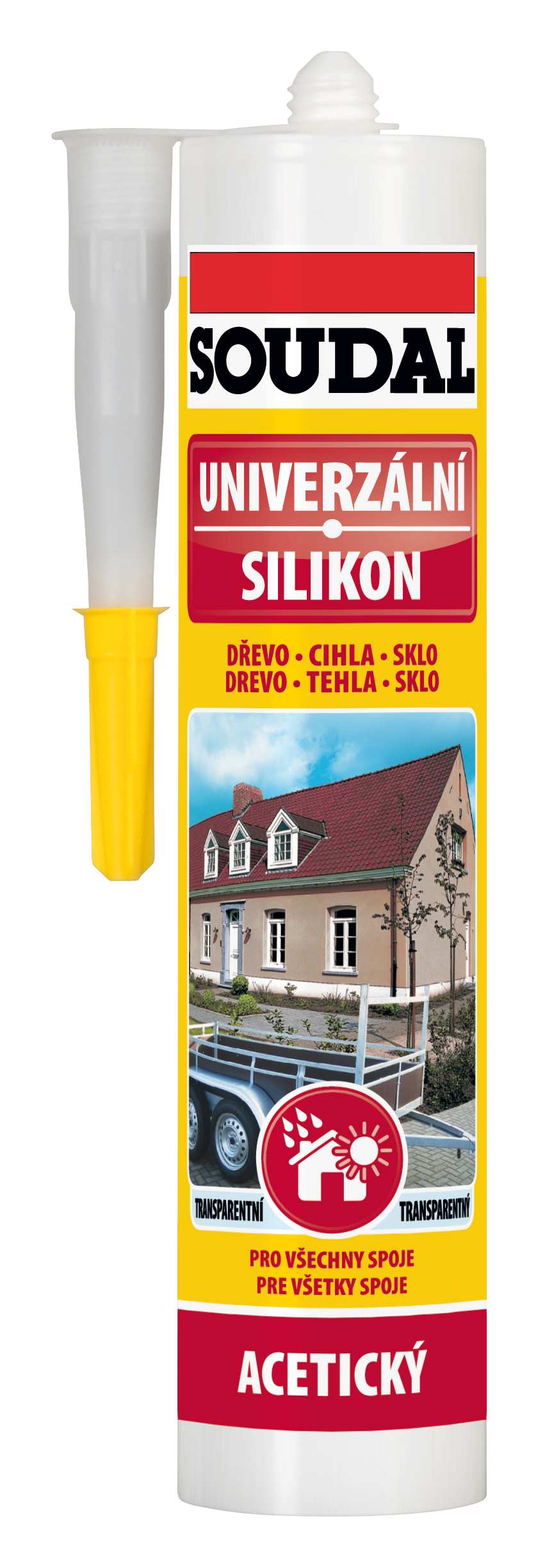 Soudal Silikon univerzální béžová 280 ml