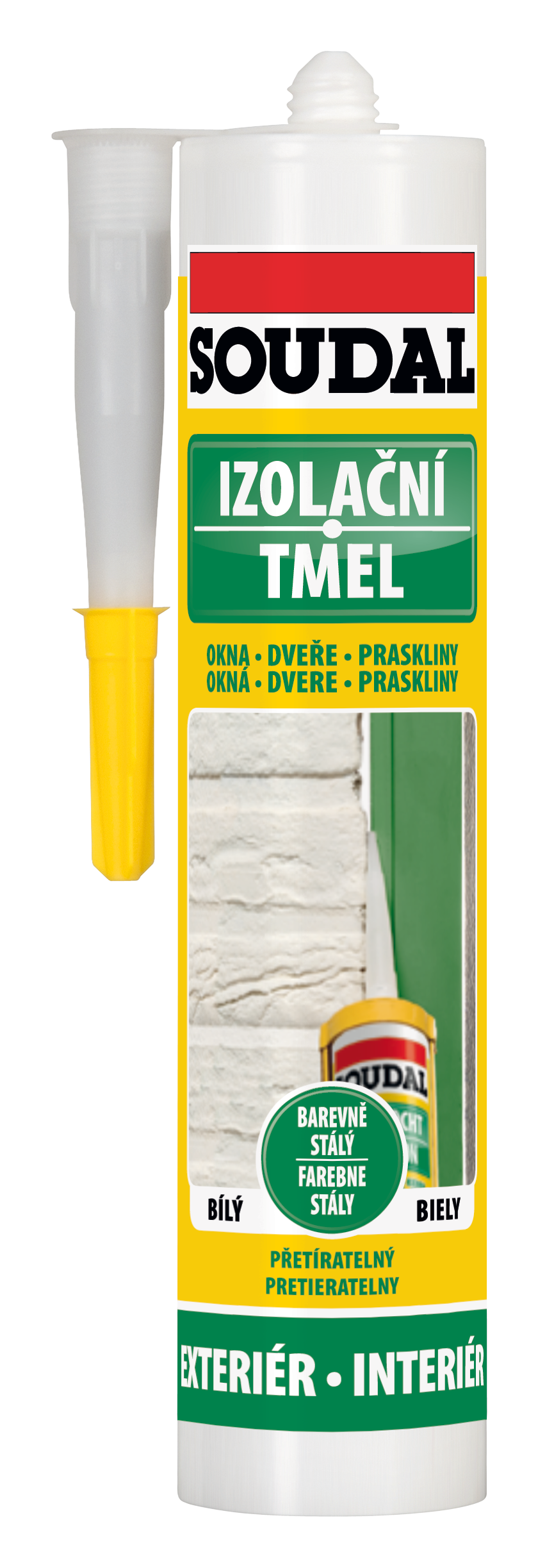 Soudal Tmel izolační hnědá 280 ml