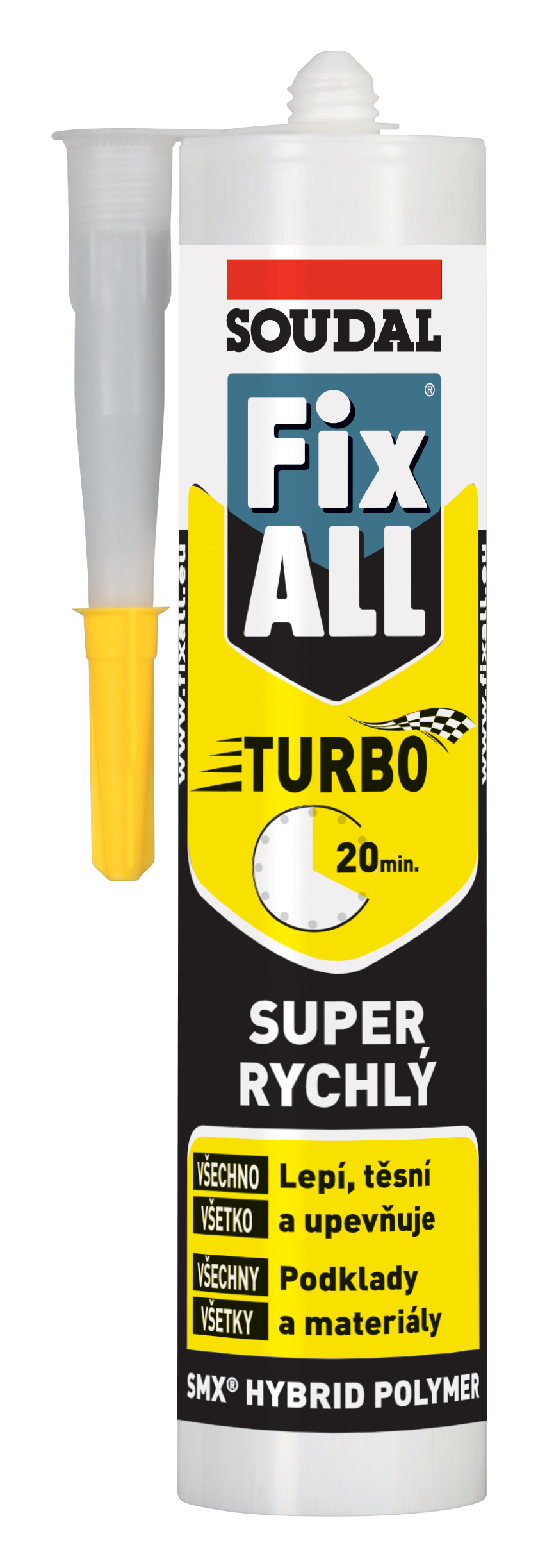 Soudal Lepidlo Fix All Turbo bílá 290 ml