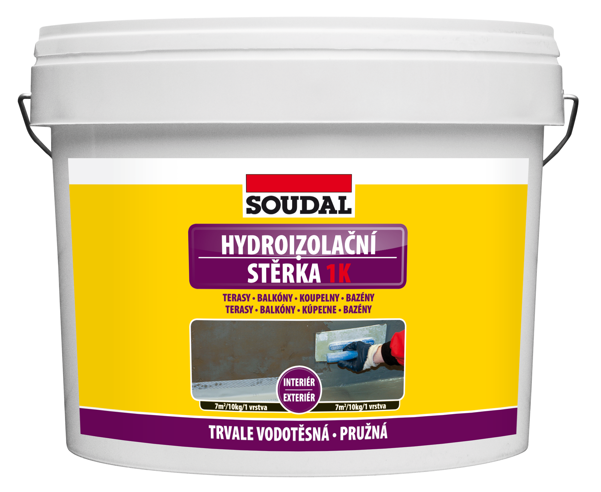 Soudal Stěrka hydroizolační 1K 5 kg
