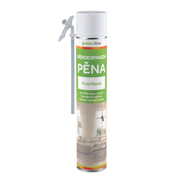 Den Braven Pěna montážní trubičková nízkoexpanzní Green line 750 ml