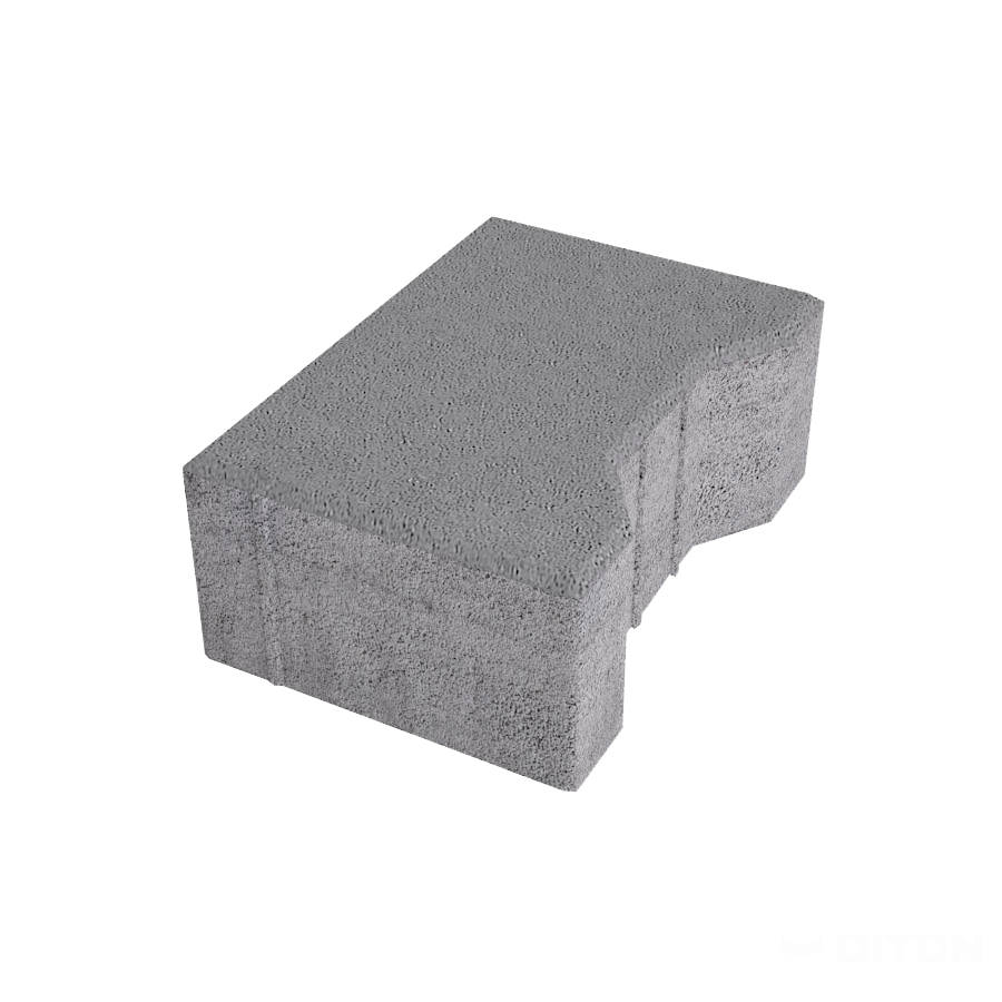 Diton Dlažba betonová Íčko 80 mm krajovka přírodní (336)