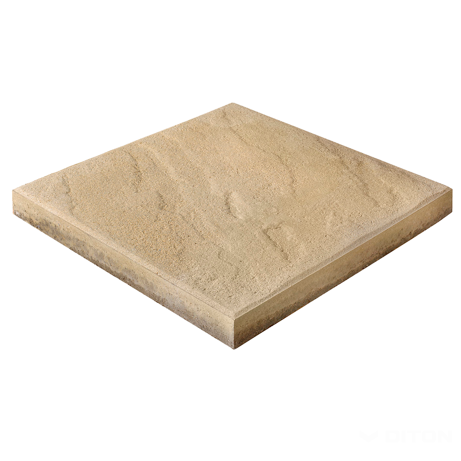 Diton Dlažba betonová Břidlice reliéfní 397×397×40 mm písková (9,12)